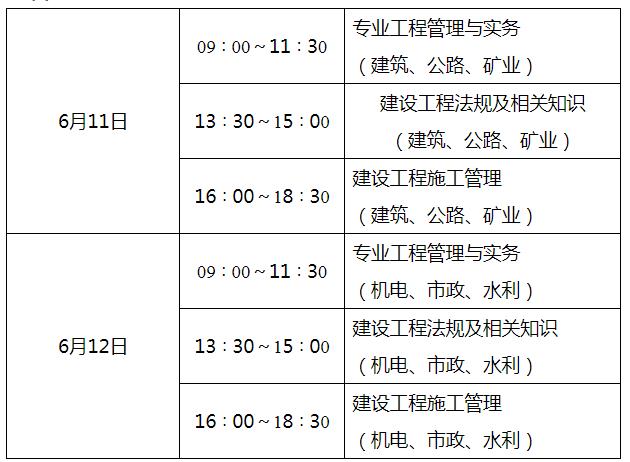 2022江蘇二級(jí)建造師考試時(shí)間