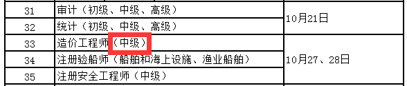 2018年造價工程師考試時間.png